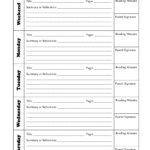 29 Printable Reading Log Examples In PDF Examples