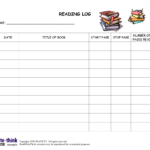 29 Printable Reading Log Examples In PDF Examples