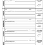 47 Printable Reading Log Templates For Kids Middle School Adults