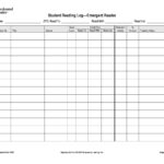 47 Printable Reading Log Templates For Kids Middle School Adults