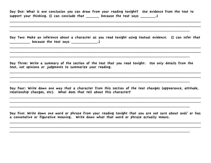 6th Grade Reading Log With Questions 2022 Reading Log Printable