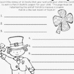 ABC s And Polka Dots March Book It Reading Log FREEBIE