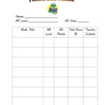 Accelerated Reader Log Have Fun Teaching