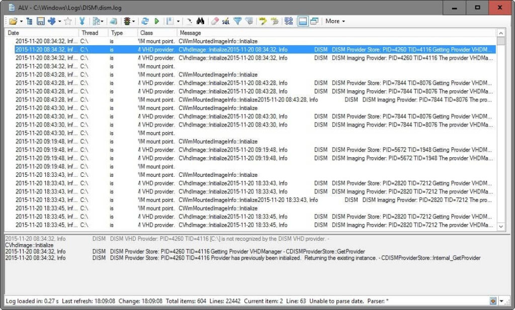 Advanced Log Viewer For Windows GHacks Tech News