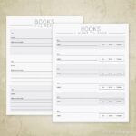 Books I ve Read Printable Books I Want To Read Ereader Etsy
