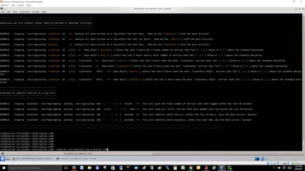 Command Line Log File Analysis Monitoring Linux Unix Log Files 