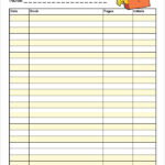 FREE 12 Sample Reading Log Templates In Pages PDF MS Word