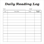 FREE 12 Sample Reading Log Templates In Pages PDF MS Word