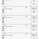 Log Reading Printable Weekly Calendar Weekly Reading Log Download