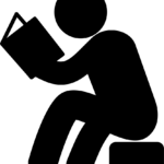 Man Sitting And Reading Book Svg Png Icon Free Download 35806