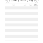 Monthly Writing Bingo And Reading Log Plus New Email Options Your