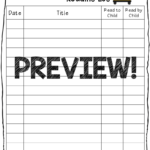 Mrs MeGown s Second Grade Safari Monthly Reading Logs For Elementary