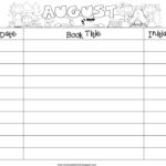 Mrs Wheeler s First Grade Tidbits Monthly Reading Logs