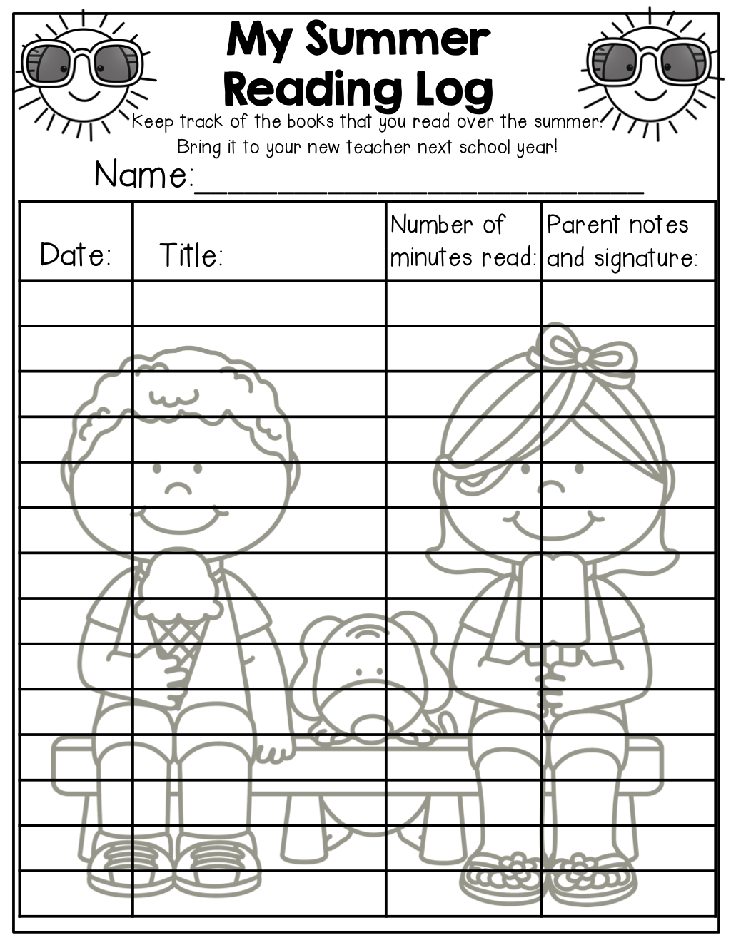 Pin By Sarah Coleman On 1st Grade Activities Summer Reading Log Pin By Sarah Coleman On 1st Grade Activities Summer Reading Log