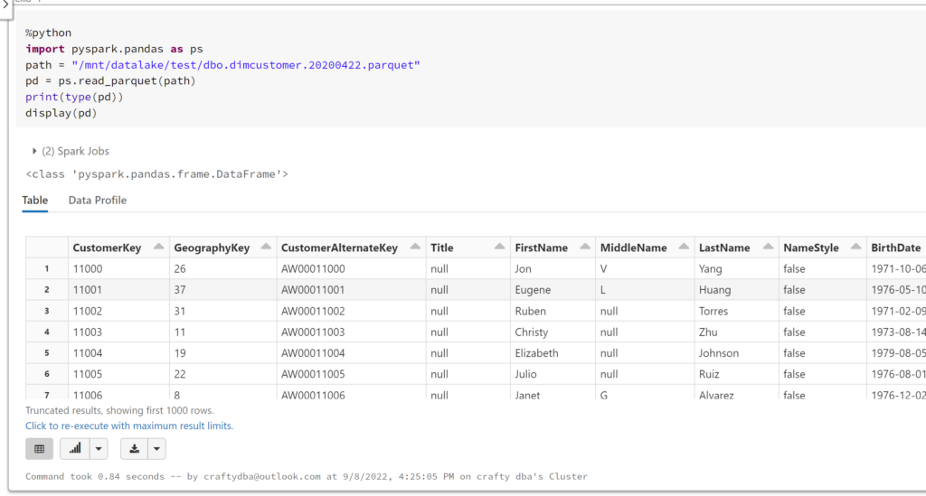 Python How To Read A File Stored In Adls Gen 2 Using Pandas Stack 