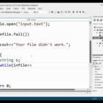 Reading File Input In C YouTube