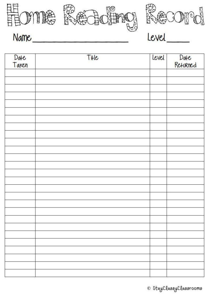 Reading Gc Log Files 2022 Reading Log Printable
