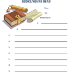 TEEN ZONE Reading Logs Summer Reading Club