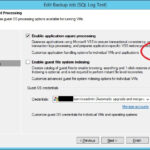 Veeam 8 How To Backup SQL Transaction Logs